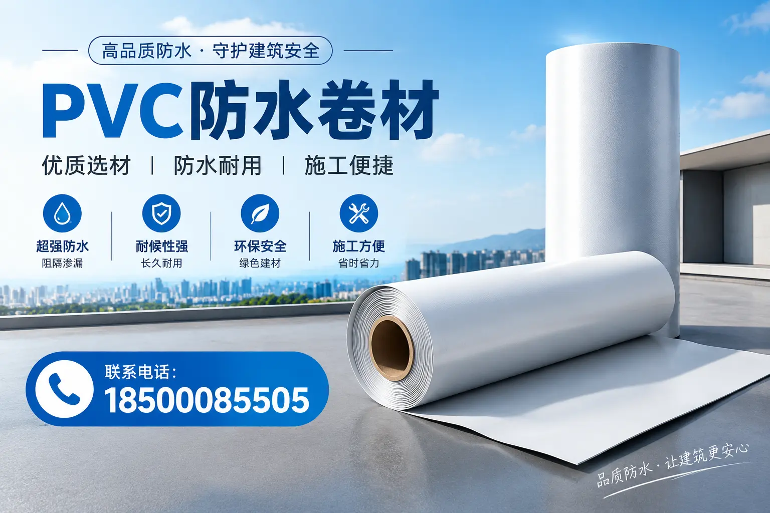 如何评估PVC防水卷材的性价比？重庆郊县消费者必读